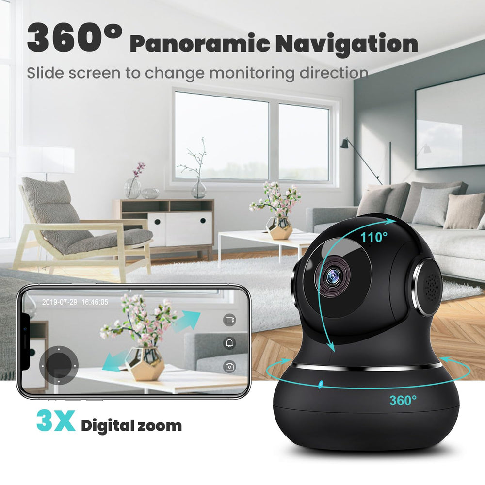 Litokam 2K indoor camera suitable for pets and babies