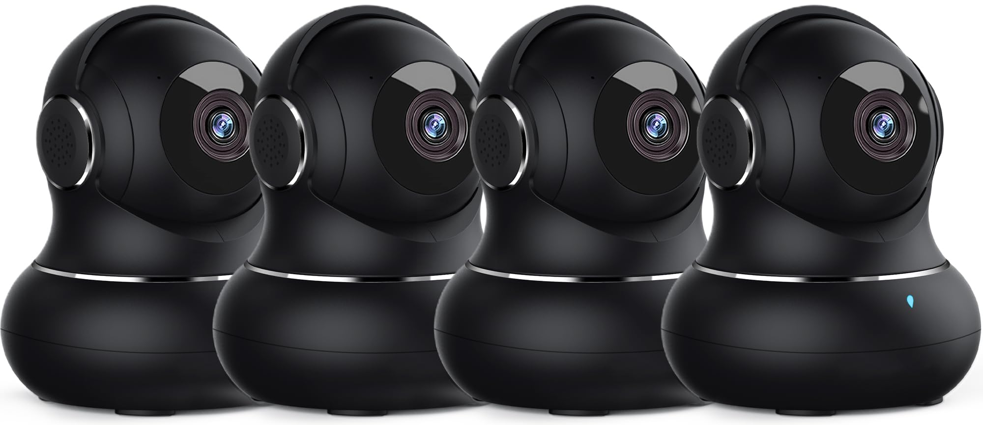 Litokam 2K indoor camera wide view providing broad room coverage.