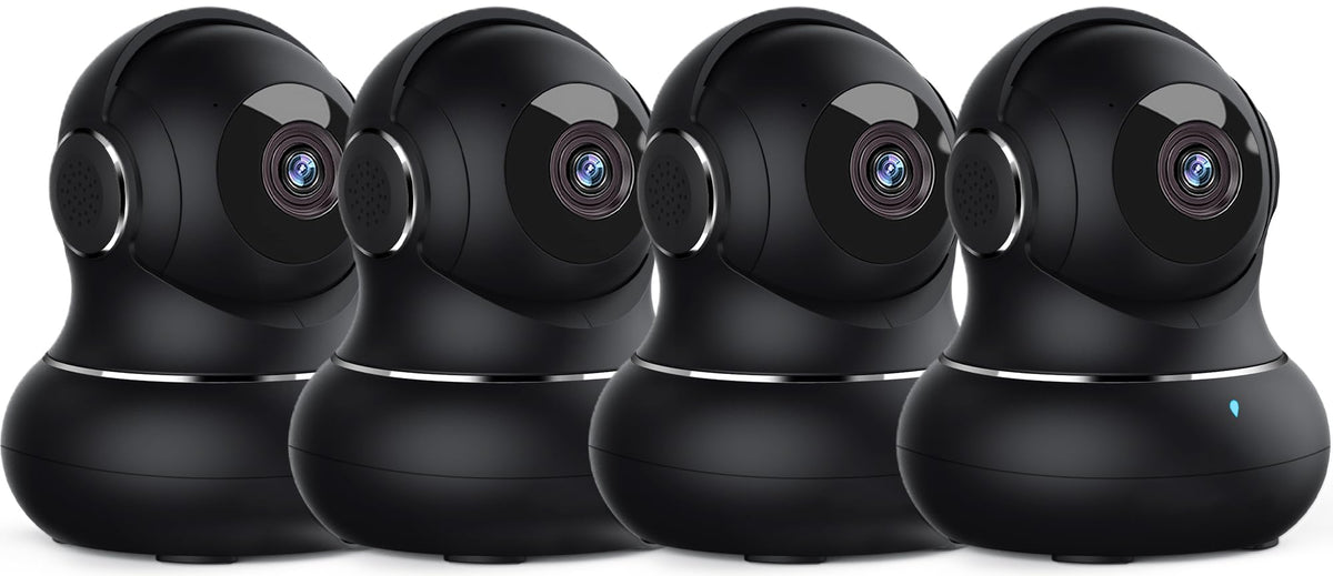 Litokam 2K indoor camera wide view providing broad room coverage.