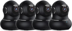 Litokam 2K indoor camera wide view providing broad room coverage.