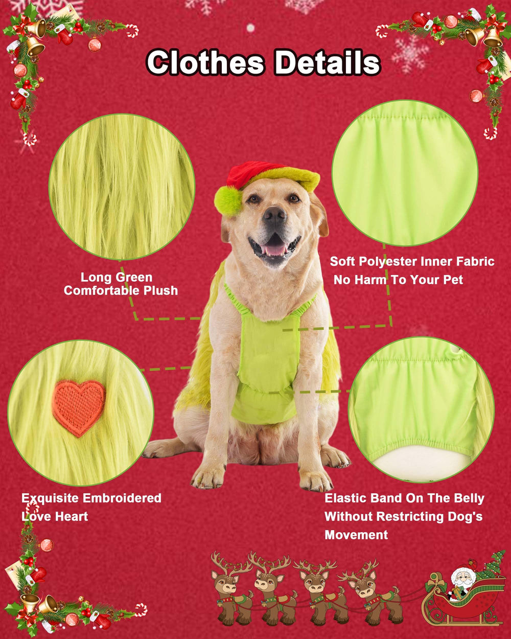 Littledropet elastic belly-band ensures secure comfortable fit