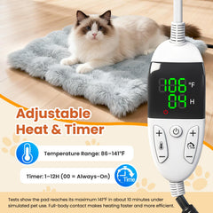 Littlo Kozytail heating pad with multiple heat levels offering customizable comfort.
