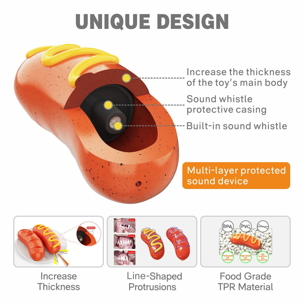 LiuMelinda dog chew toy durability-tested design withstands heavy chewing for long-lasting fun.