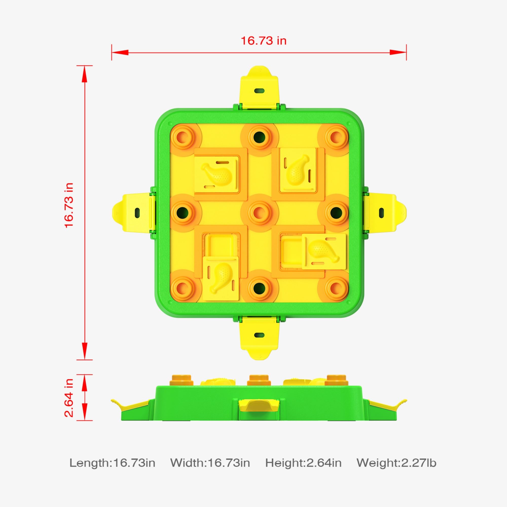 LiuMelinda dog puzzle level-3 brain-teaser action invites problem-solving during play