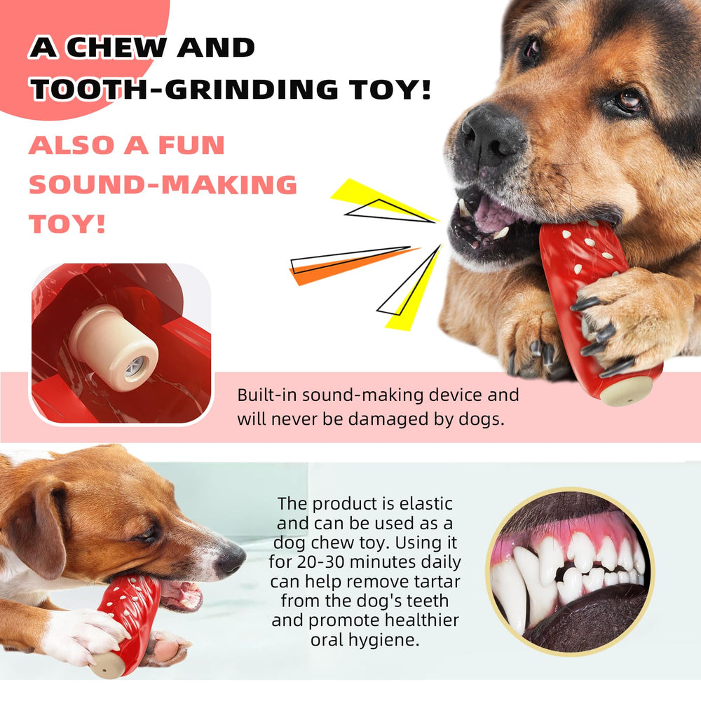 LiuMelinda multi-function dog toy for indoor and outdoor play, fetch, and interactive fun.