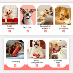 LiuMelinda tough chewer dog toy designed for aggressive chewers to satisfy instinctive chewing.