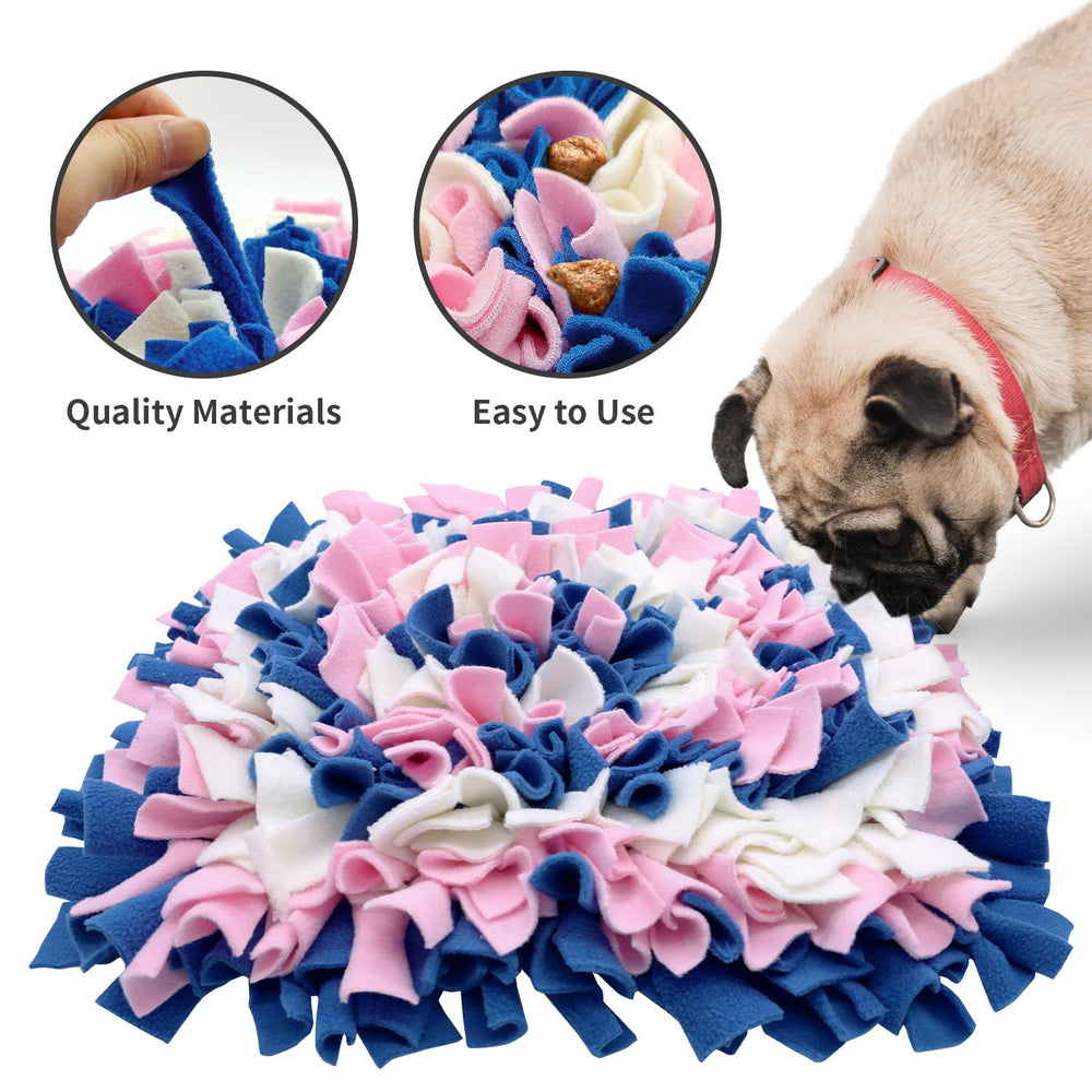 LIVEKEY Snuffle Mat dense fiber closeup highlights safe, non-toxic materials for pets