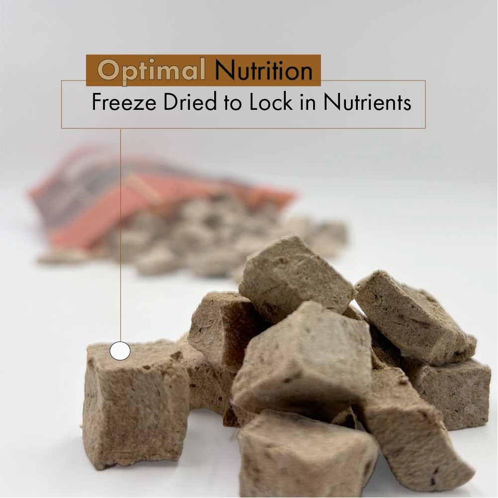 Liver Bits pure beef liver ingredients highlight natural treats for training.