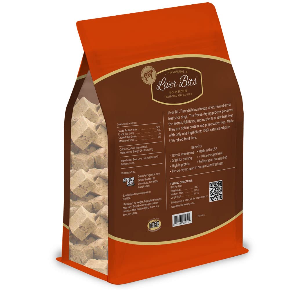 Liver Bits USA-made production line reinforces quality and safety.