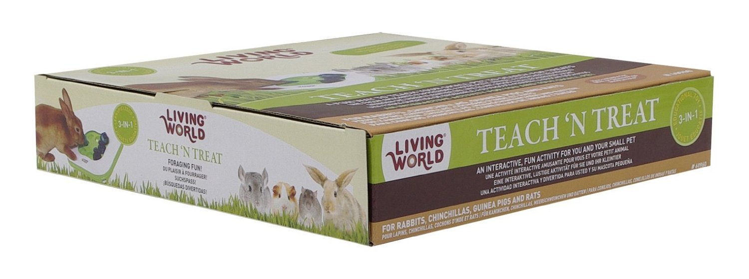 Living World Teach N Treat suitable for rabbits, guinea pigs, rats.