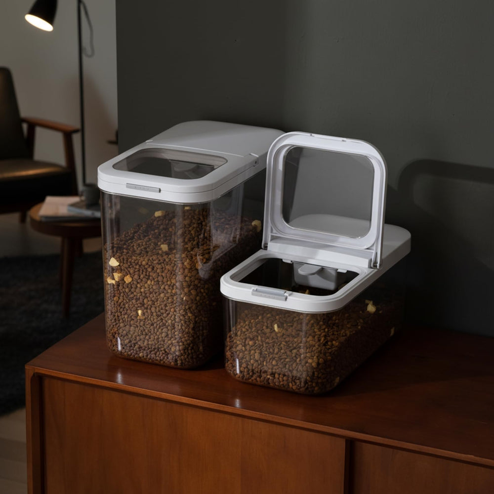 LivLab Mker stackable design saves pantry space for tidy storage