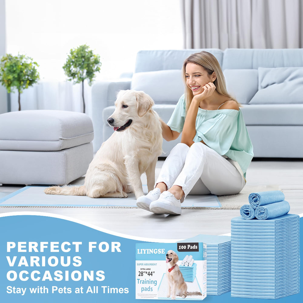 LIYINGSER puppy-pee-pads travel-ready for mess-free trips