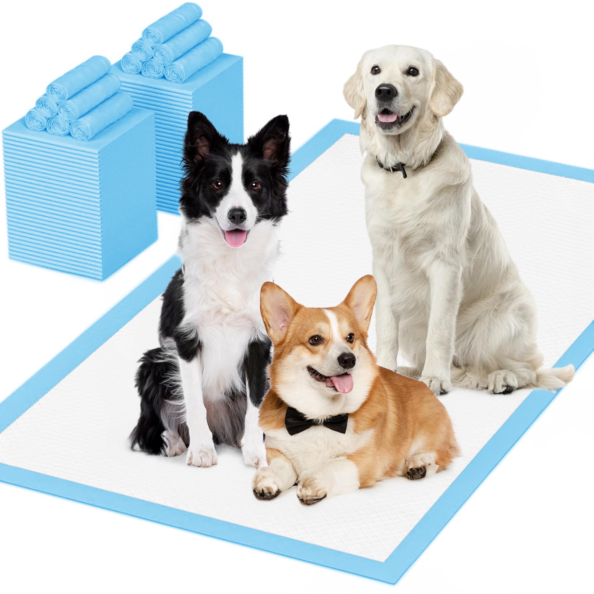 LIYINGSER puppy-pee-pads packaging for easy setup during potty training