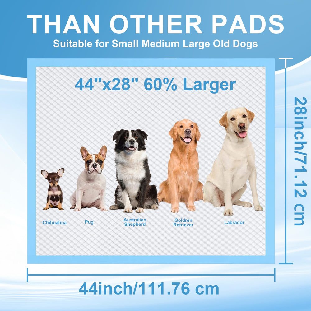 LIYINGSER puppy-pee-pads multi-pet use works for cats rabbits and more