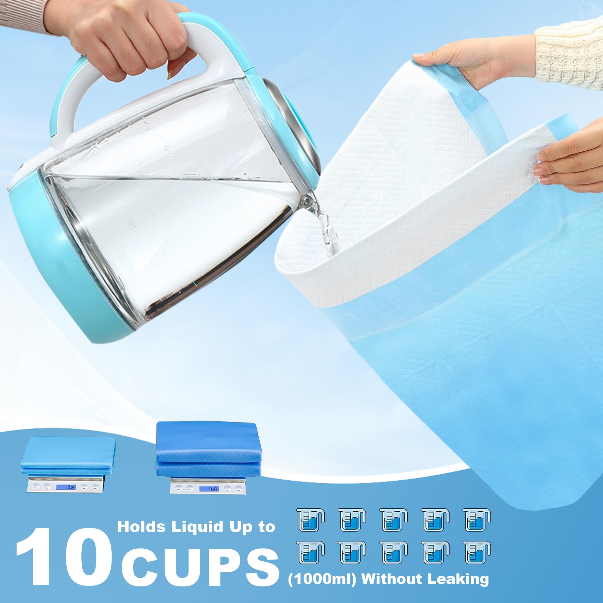LIYINGSER puppy-pee-pads thickened-leak-proof core reduces leaks