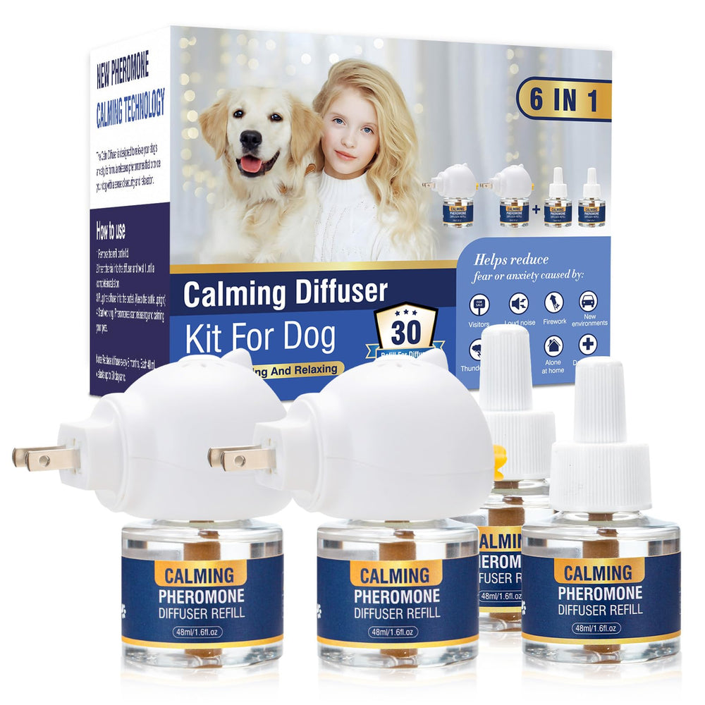 LKBHGF diffuser kit with two plug-ins for anxious dogs