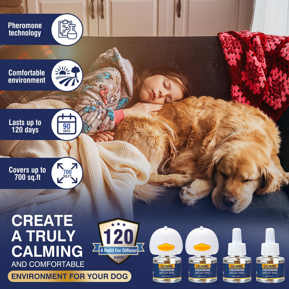 LKBHGF dog calming diffuser covers up to 700 sq ft for peace
