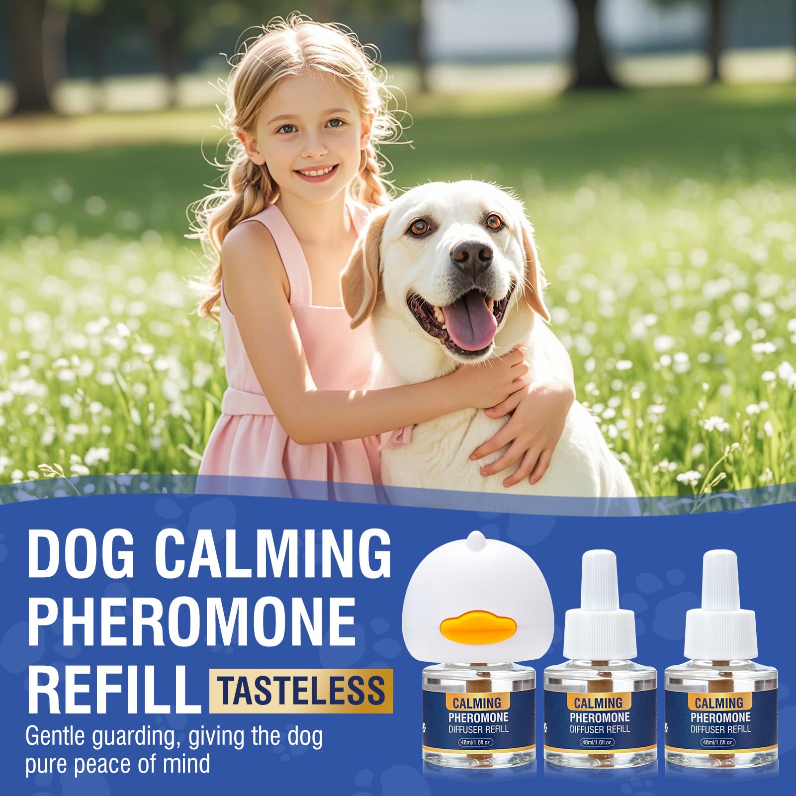 LKBHGF diffuser is vet recommended for dog care at home.