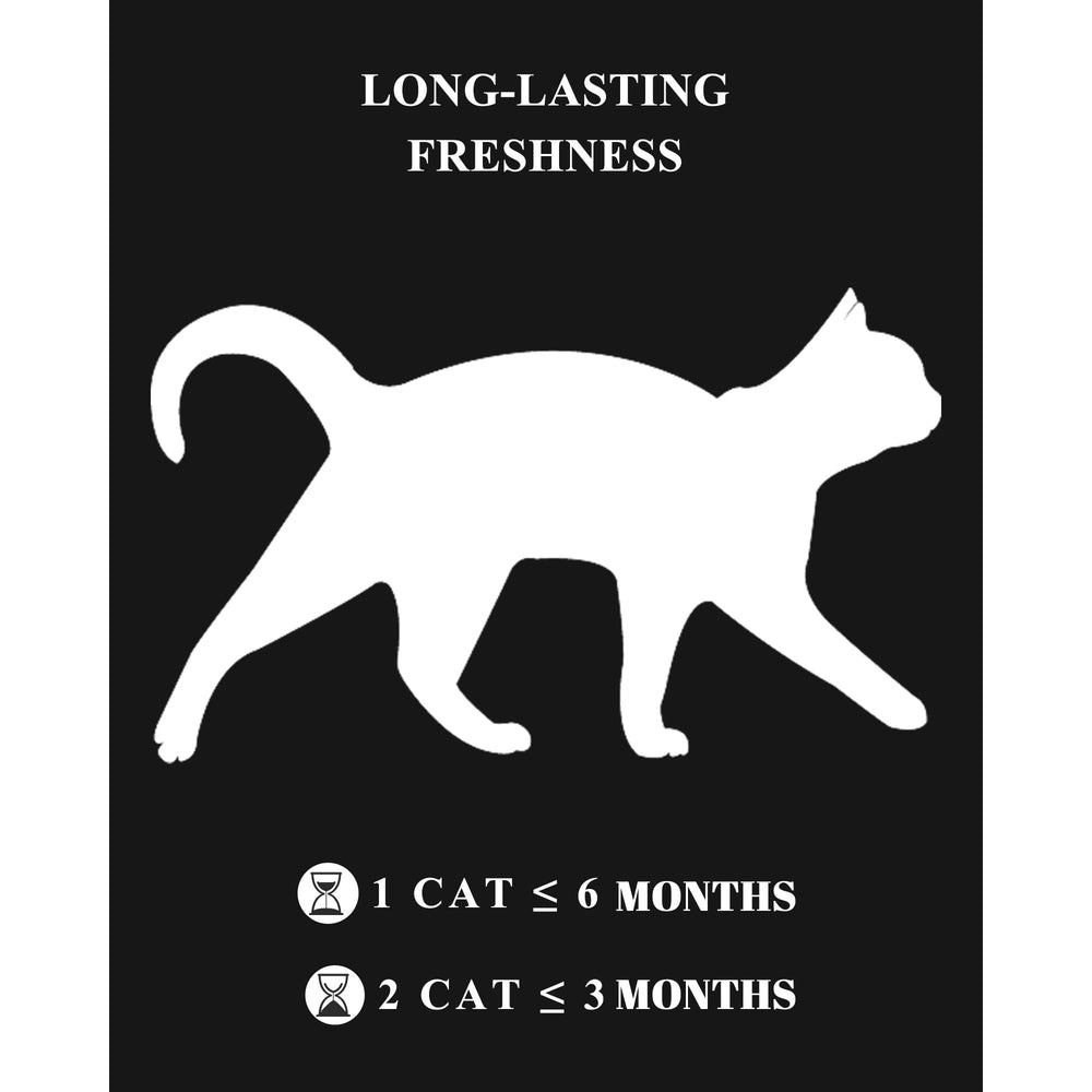 LMJP Crystal Cat Litter 3-pack bags on display highlights bulk value and convenience.