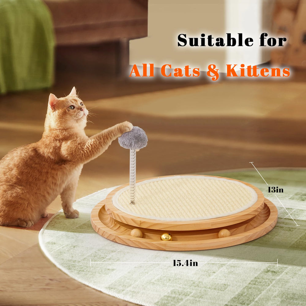 LMUGOOS cat-scratcher-anti-slip-pads highlights secure, stable play.