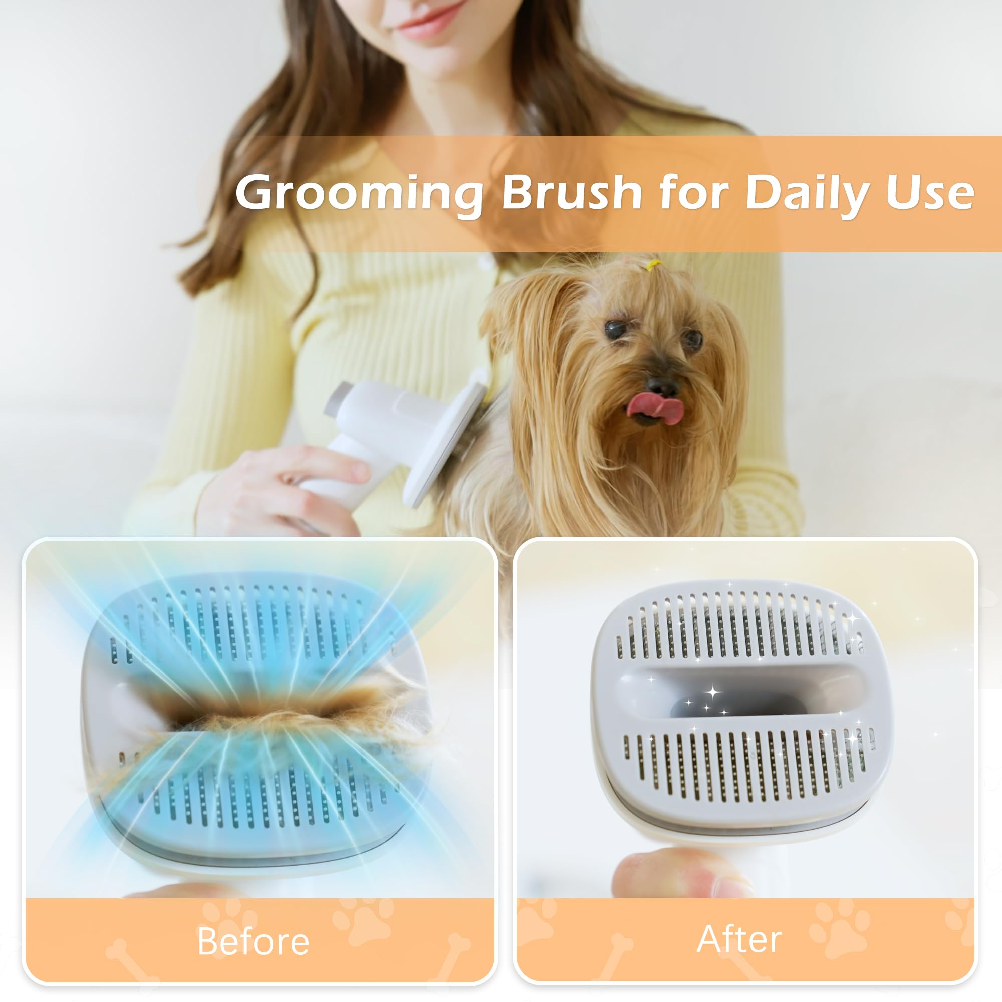 LMVVC gray-white unit presents a sleek home grooming setup.