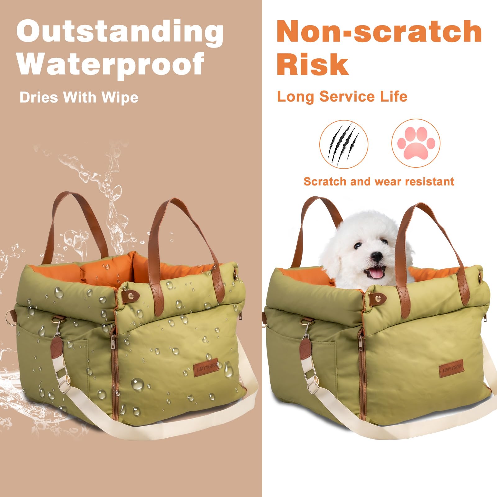 LMYYGOO removable machine-washable cover simplifies cleaning after adventures