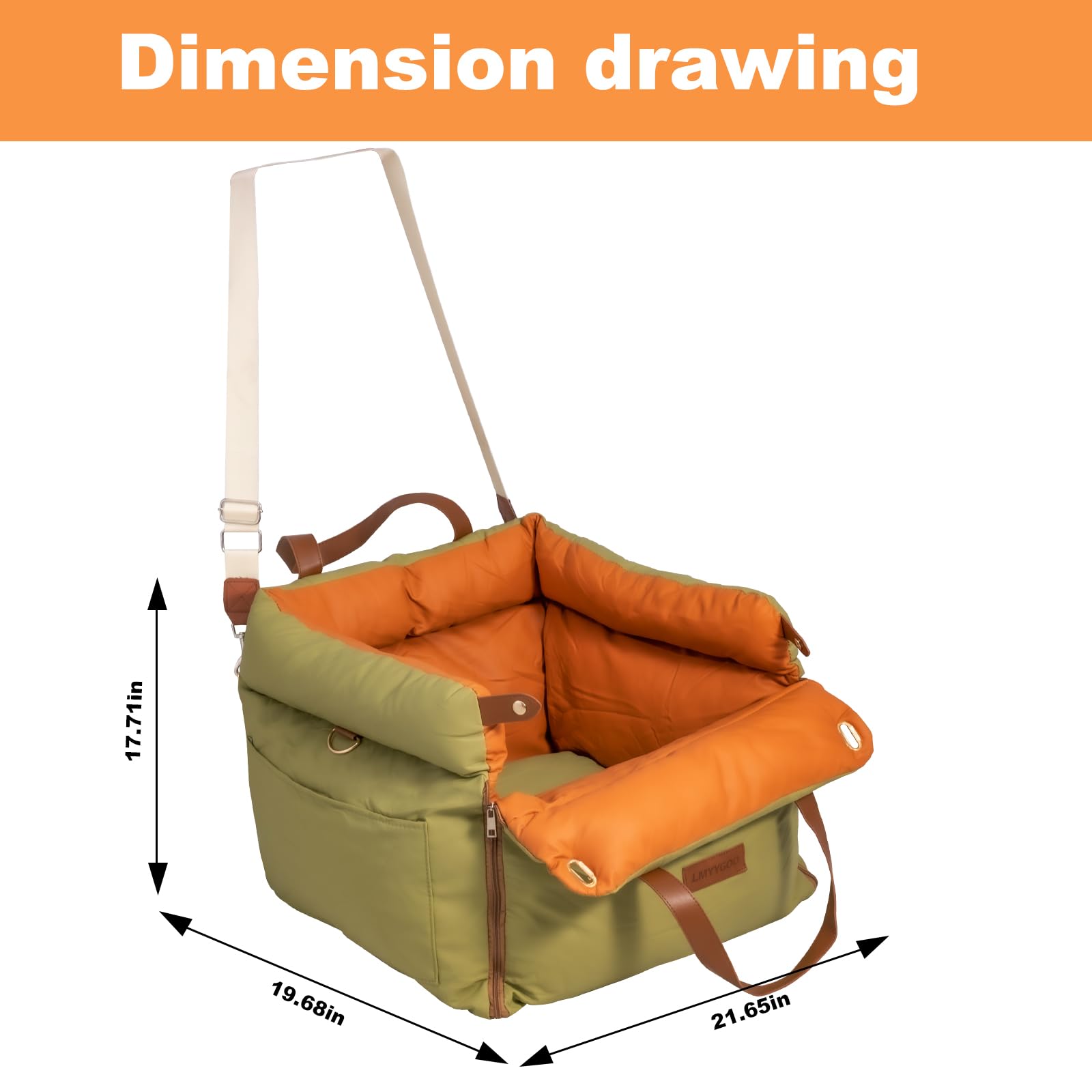 LMYYGOO non-slip base keeps the seat stable during rides