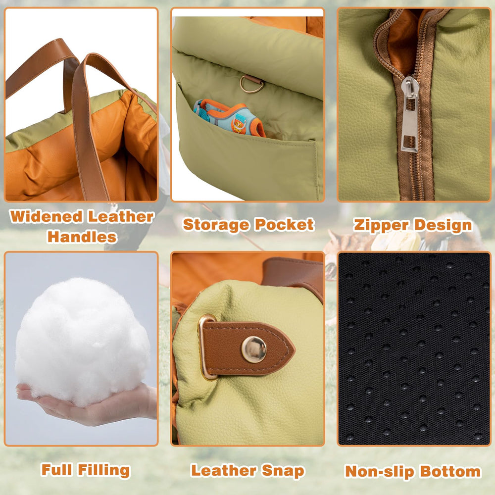 LMYYGOO side pockets store toys and snacks for travel
