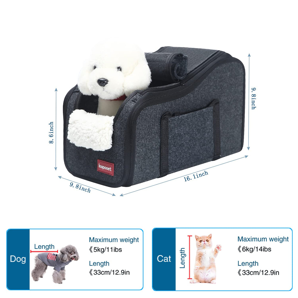 Loapooet in-car installation demonstrates space-saving design leaves rear seats free.