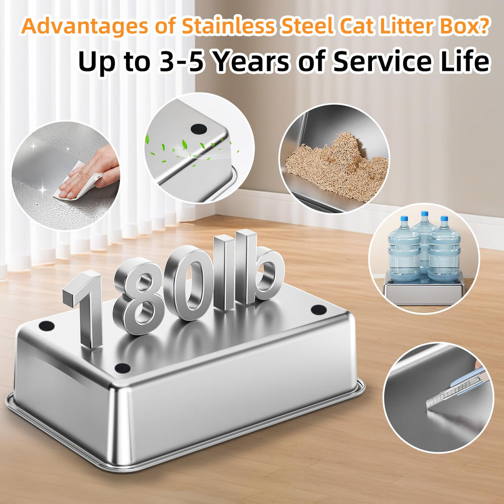Lobeve cat litter scoop hook storage keeps accessories organized on the box.
