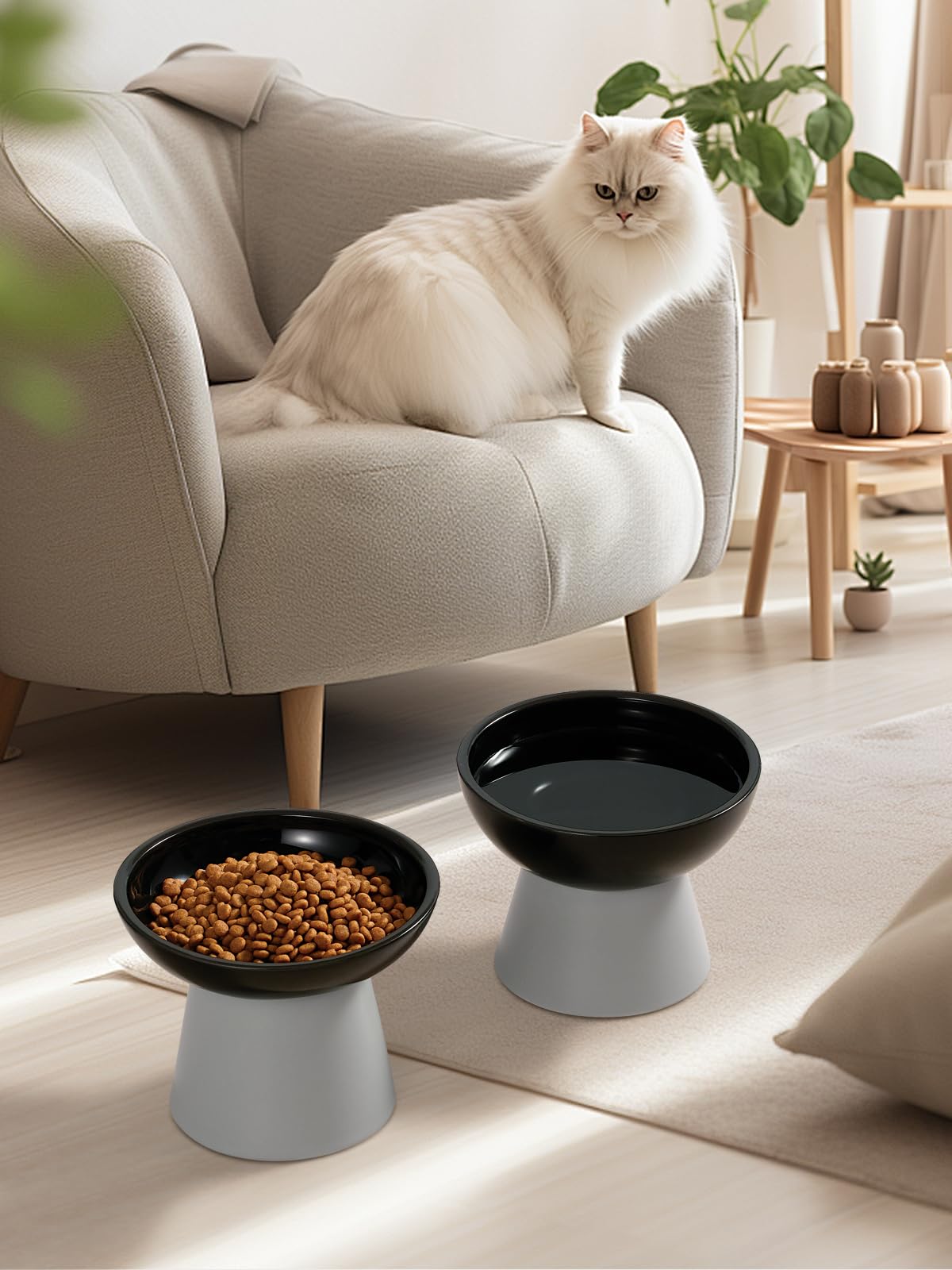 LoeJan easy-clean, microwave-safe bowls simplify mealtime cleanup.