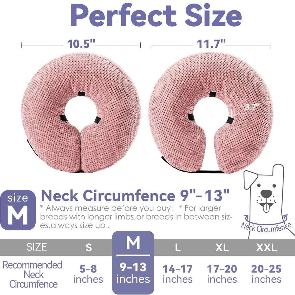 Loflaze collar donut para gato inflable grande, evita lamidos tras cirugía.