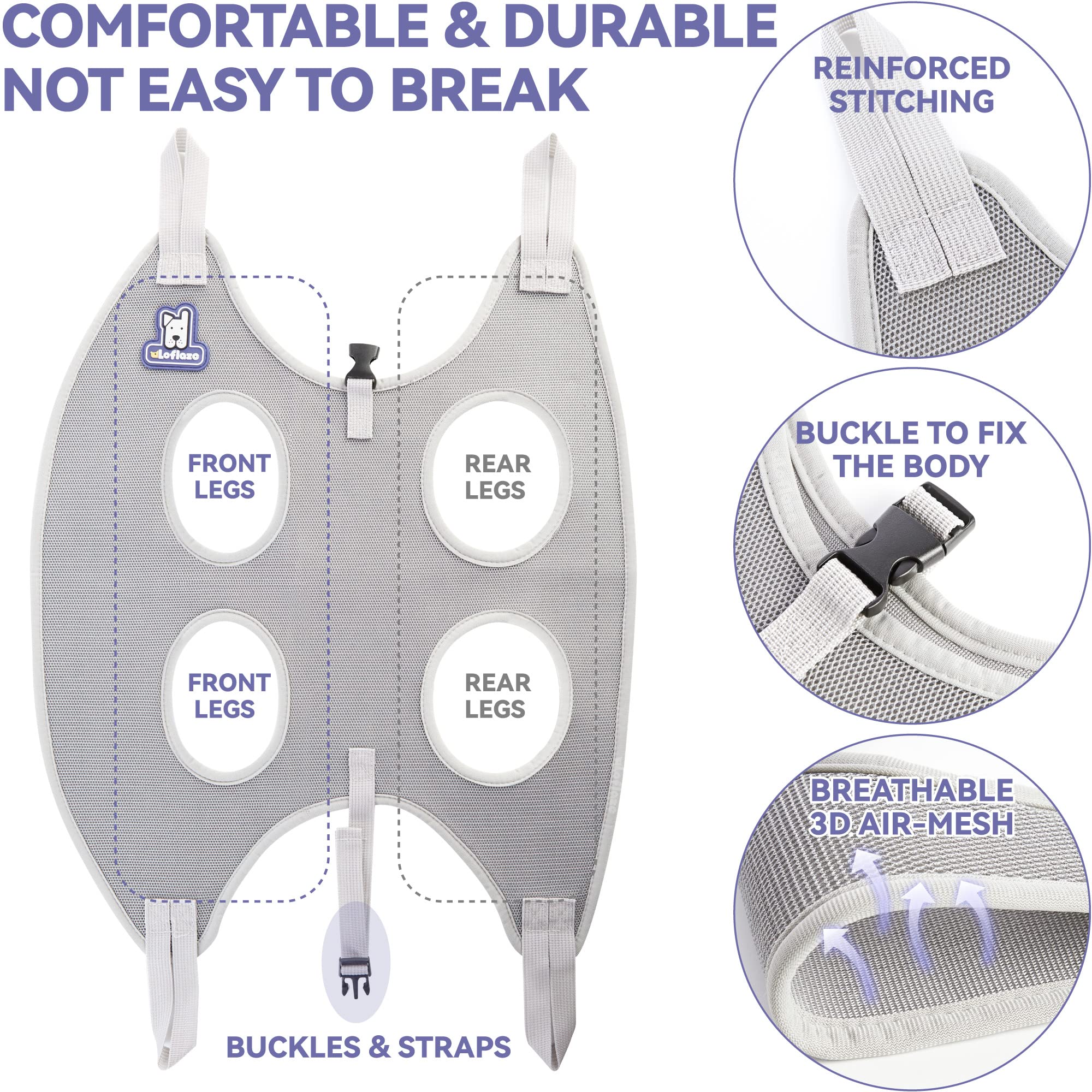 Loflaze nail clipper and file kit for safe, precise pet nail care.