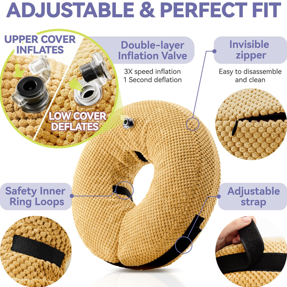 Loflaze pro tips for secure fit using a regular collar if needed