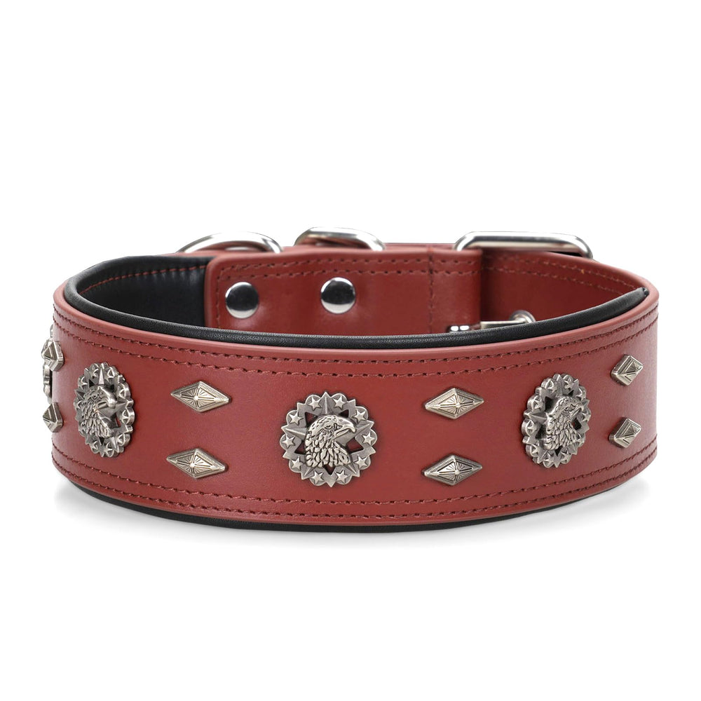 LOIIHEII 2-inch-wide adjustable collar adapts to neck size.