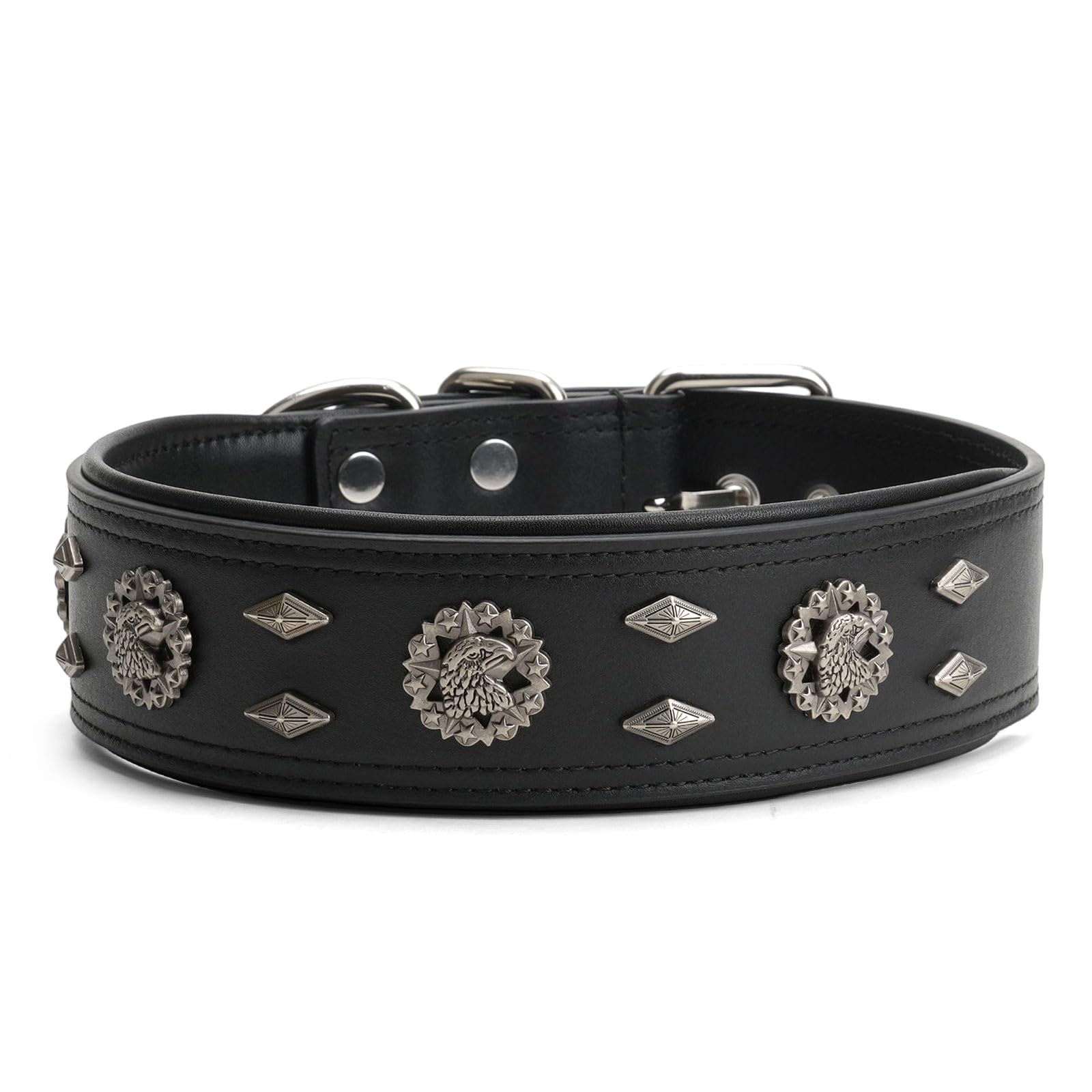 LOIIHEII collar closed buckle for reliable leash attachment.