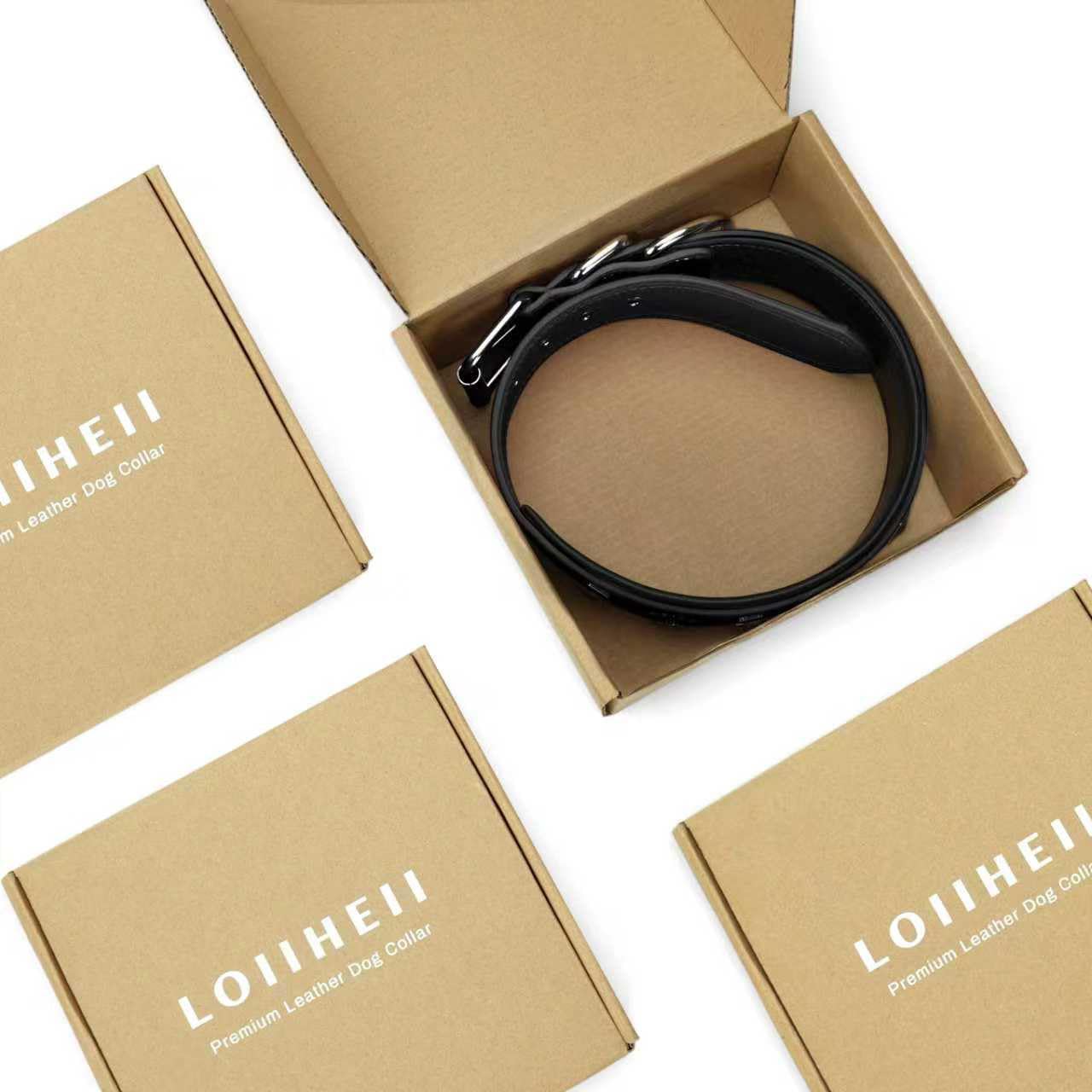 LOIIHEII waxed-thread stitching reinforces durability and style.