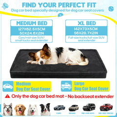 Loiion dog car bed egg crate foam supporting joints on trips