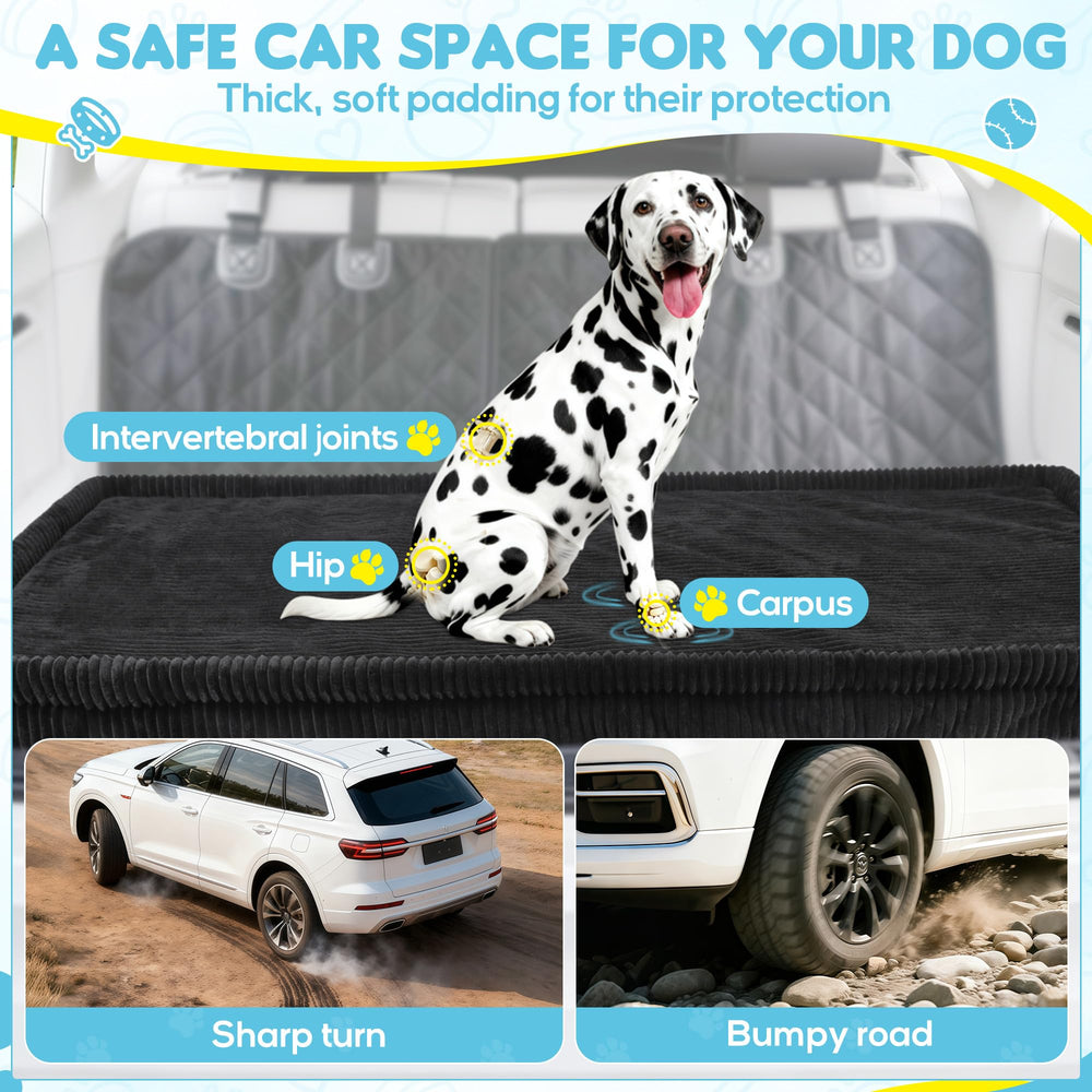 Loiion dog car bed removable washable cover for easy cleaning