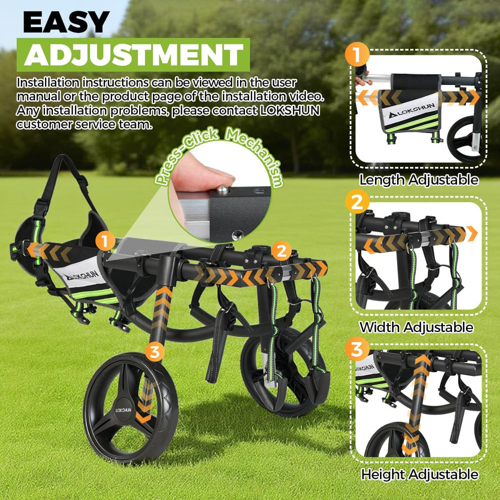 Lokshun all-terrain wheels provide stable rides on various surfaces