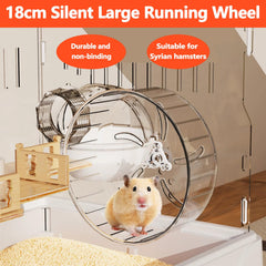 LOLLBIRD cage ventilation slots promote fresh air circulation for active hamsters.