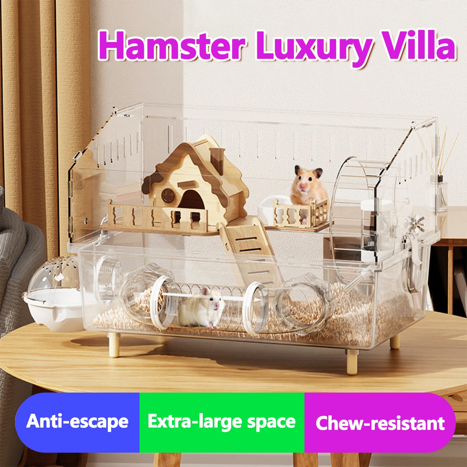 LOLLBIRD interior tunnels image highlighting multi-level play and enrichment