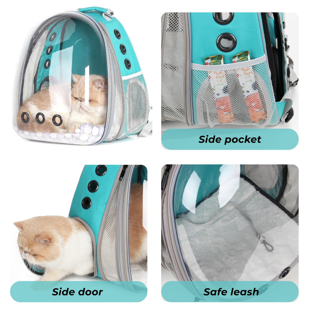 LOLLIMEOW all-season comfort includes removable cushion and plush blanket for coziness.