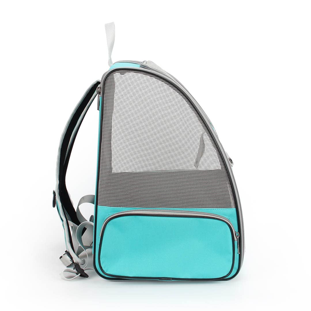LOLLIMEOW cat backpack carrier folded design ensures compact storage after use.