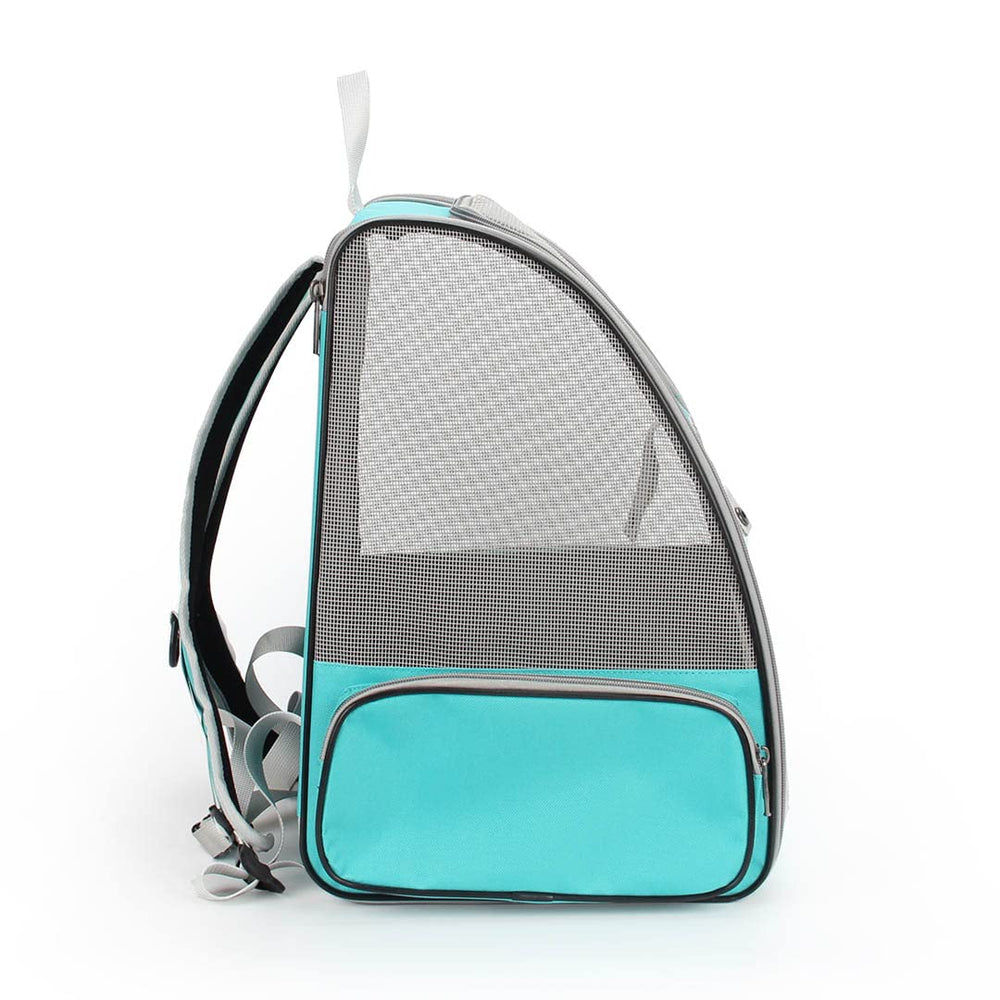 LOLLIMEOW cat backpack carrier folded design ensures compact storage after use.