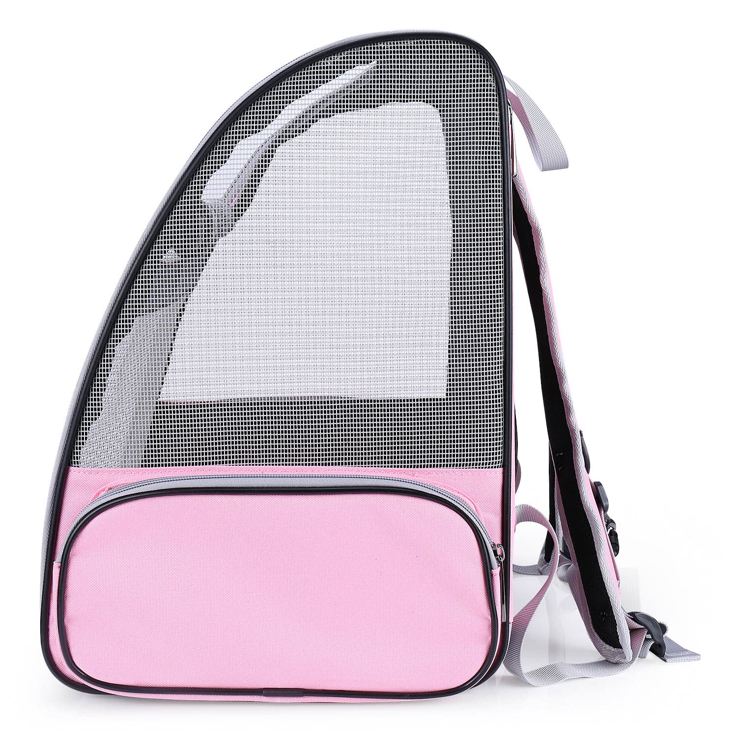 LOLLIMEOW cat backpack carrier enhanced ventilation for breathable comfort on outdoor adventures.