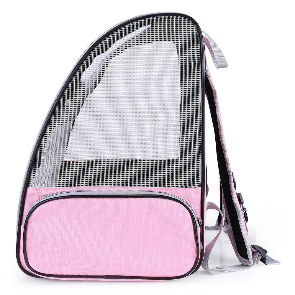 LOLLIMEOW cat backpack carrier enhanced ventilation for breathable comfort on outdoor adventures.