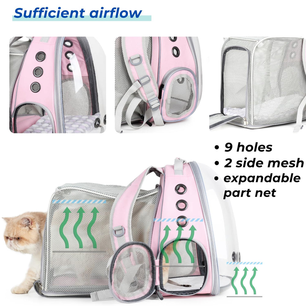 LOLLIMEOW ergonomic load-reduction straps distribute weight for long walks