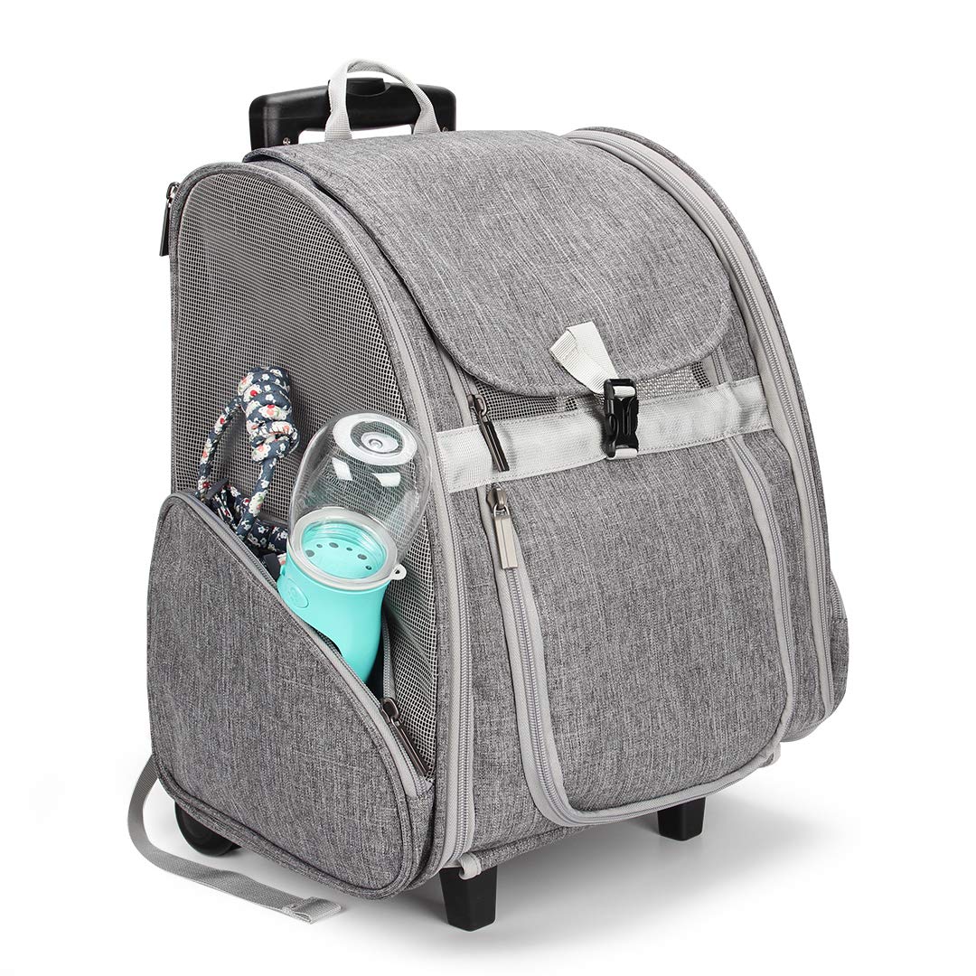 Lollimeow pet bed mat included offers cozy rest during trips