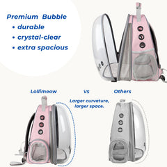 LOLLIMEOW ventilation system maintains steady airflow on hikes and travel days.